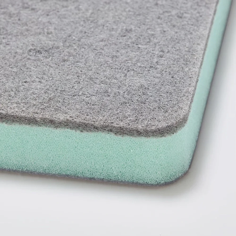 Gray-Green Cleaning Sponge - 4 Packs